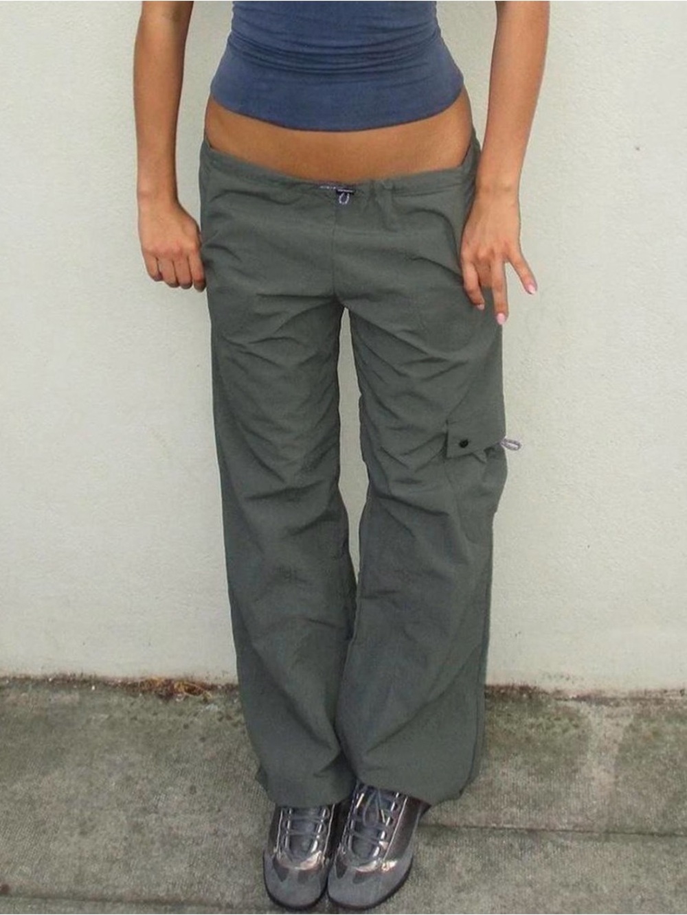 Peachy Den - Slate Green Mimi Pant